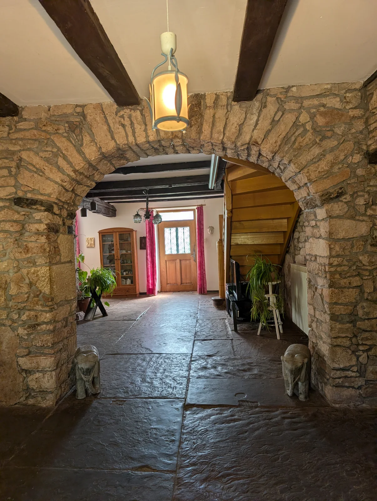 Passage voûté