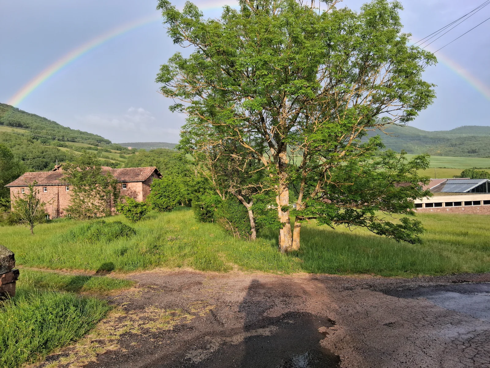 Le domaine après la pluie